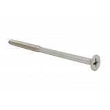 FixtureDisplays® #10 3 1/2" Wood Screw 100PCS Stainless Steel Counter Sunk Head Self Tapping Wood Screws 318392