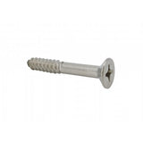 FixtureDisplays® #12 1 1/2" Wood Screw 100PCS Stainless Steel Counter Sunk Head Self Tapping Wood Screws 318495