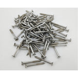FixtureDisplays® #12 2" Wood Screw 100PCS Stainless Steel Counter Sunk Head Self Tapping Wood Screws 318497