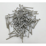 FixtureDisplays® #12 2 1/2" Wood Screw 100PCS Stainless Steel Counter Sunk Head Self Tapping Wood Screws 318498