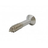 FixtureDisplays® #14 1 1/4" Wood Screw 100PCS Stainless Steel Counter Sunk Head Self Tapping Wood Screws 318601