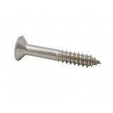 FixtureDisplays® #14 1 1/2" Wood Screw 100PCS Stainless Steel Counter Sunk Head Self Tapping Wood Screws 318602