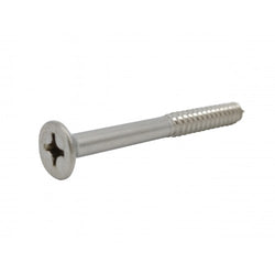 FixtureDisplays® #14 2 1/2" Wood Screw 100PCS Stainless Steel Counter Sunk Head Self Tapping Wood Screws 318604