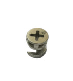 6 Set of Furniture Cam Fitting 9.55mm x 9.5mm (L x Dia.) with Dowel and Pre-inserted Nut 320-6PK