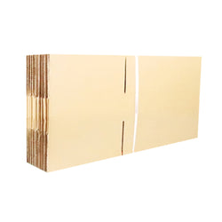 20 Pack 36X24X4" Shipping Boxes Singlewall B Flute Cardboard Box 32ECT 36X24X4-20PK