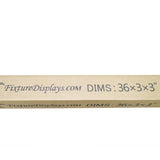 20PK 36X3X3" Shipping Box Cardboard Tube Rod Print Art Bat Stick Packaging FOL 36X3X3-20PK