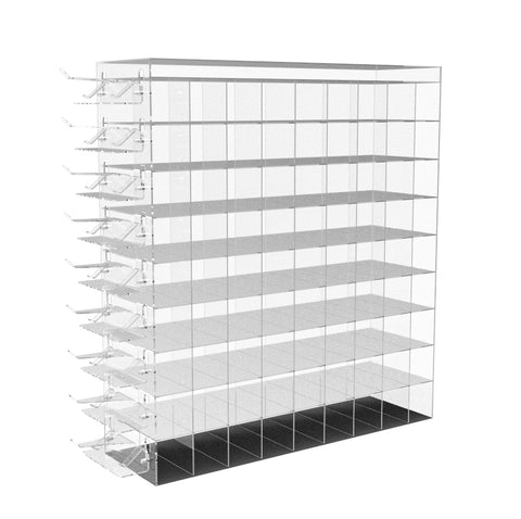 Clear Acrylic Reading Glass Sleeve Display Glasses Retail Stand POP Display Rack