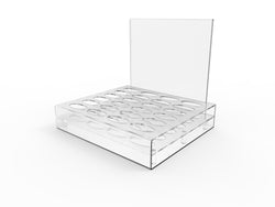 Clear Acrylic Reading Glass Sleeve Display Glasses Retail Stand POP Display Rack