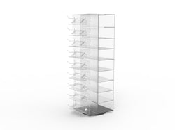 Clear Acrylic Reading Glass Sleeve Display Glasses Retail Stand POP Display Rack 401 3