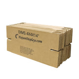 20PK 4X4X14" Printed Shipping Boxes Packaging Shipping, Mailing, Storage 4X4X14-20PK