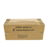 20PK 4X4X14" Printed Shipping Boxes Packaging Shipping, Mailing, Storage 4X4X14-20PK