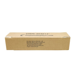 20PK 4X4X14" Printed Shipping Boxes Packaging Shipping, Mailing, Storage 4X4X14-20PK