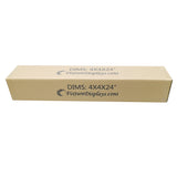 20PK 4X4X24" Shipping Box Cardboard Singlewall BF150 Mail Packaging E-Commerce 4X4X24-20PK