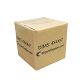 20PK 4X4X4" Shipping Box Cardboard Singlewall BF150 Mail Packaging E-Commerce 4X4X4-20PK