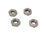 M4 Hex Head Steel Nuts