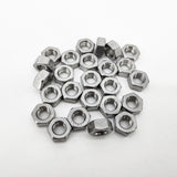 25PK Hex Head Steel Nuts M8 Machine Screw Nuts 5105