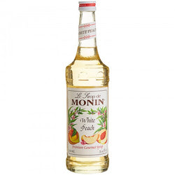 Monin Premium White Peach Flavoring / Fruit Syrup WS-544SYPAR148A
