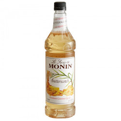 Monin Premium Butterscotch Flavoring Syrup 1 Liter WS-999SYPFR112F