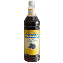 Monin Sugar Free Blackberry Flavoring Syrup 1 Liter WS-544SYPFS006F