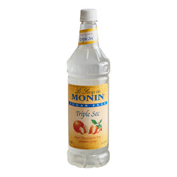 Monin Sugar Free Triple Sec Flavoring Syrup 1 Liter WS-544SYPFS044F