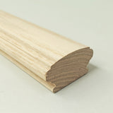 120inch Red Oak Stair Handrail Wooden Railing Durable Indoor Staircase 6111-HAND RAIL -120X3.54X1.57inch