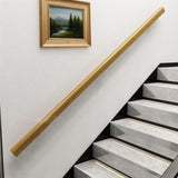96inch Red Oak Stair Handrail Durable Wooden Indoor Railing Home Staircase Grip 6111-HAND RAIL -96X2.5X1.5inch