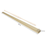 96inch Solid Red Oak Stair Handrail Wooden Indoor Staircase Railing 6111-HAND RAIL -96X3.54X1.57inch