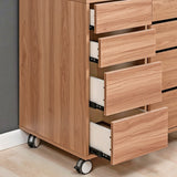 17.83¡± Black Steel Drawer Slide Soft-Close Heavy Duty Full Extension 6121-Drawer Slide