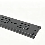 17.83¡± Black Steel Drawer Slide Soft-Close Heavy Duty Full Extension 6121-Drawer Slide