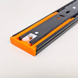 17.83�� Black Steel Drawer Slide Soft-Close Heavy Duty Full Extension 6121-Drawer Slide