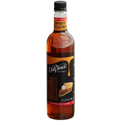 DaVinci Gourmet Classic Pumpkin Pie Flavoring Syrup 750 mL WS-711SYP4PMKN
