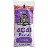 Sambazon Organic Acai with Guarana 3.5 oz. Pack - 80 Pieces WS-877SAM100320