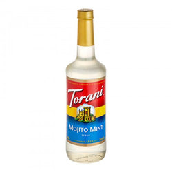 Torani Mojito Mint Flavoring Syrup 750 mL Glass Bottle WS-880362375