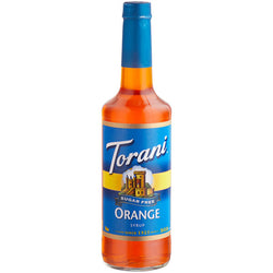 Torani Sugar-Free Orange Flavoring / Fruit Syrup 750 mL WS-880372411
