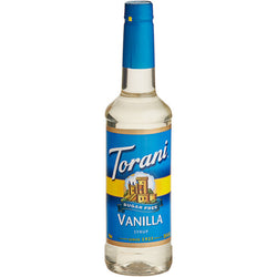 Torani Sugar Free Vanilla Flavoring Syrup - 750 mL WS-880532704