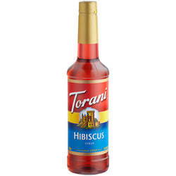 Torani Hibiscus Flavoring Syrup 750 mL Plastic Bottle WS-880602067