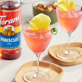 Torani Hibiscus Flavoring Syrup 750 mL Plastic Bottle WS-880602067