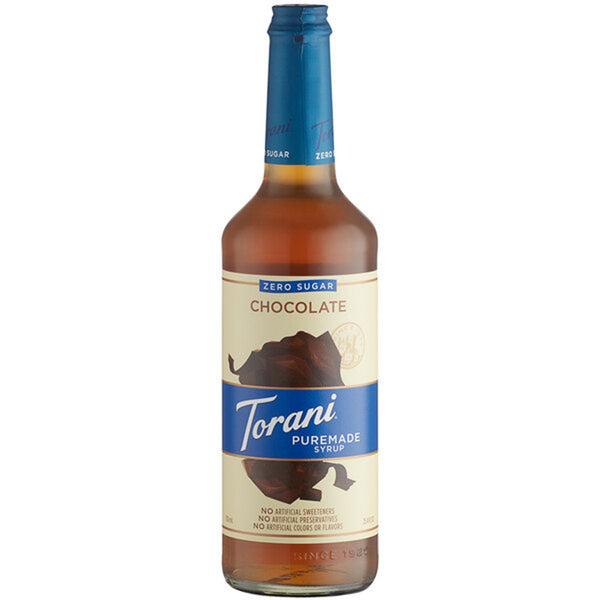 Torani Puremade Zero Sugar Chocolate Flavoring Syrup 750 mL WS-880602891