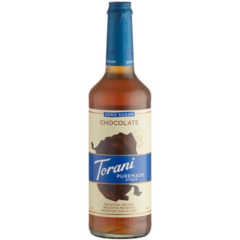 Torani Puremade Zero Sugar Chocolate Flavoring Syrup 750 mL WS-880602891