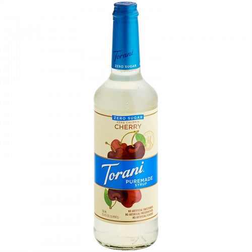 Torani Puremade Zero Sugar Cherry Flavoring Syrup 750 mL WS-880692878