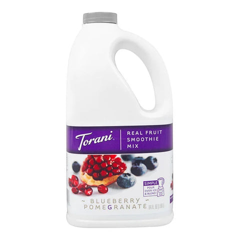 Torani 64 fl. oz. Blueberry Pomegranate Fruit Smoothie Mix - 6/Case WS-999900133
