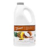 Torani 64 fl. oz. Pina Colada Fruit Smoothie Mix WS-880900218