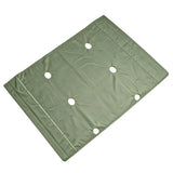96 X 60  Heavy Duty Waterproof Canvas Tarp 0.5MM Thick UV Resistant Cover 8S130-PLAYSET ROOF 5X8 FEET