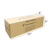 20PK 8X8X24" Printed Shipping Boxes FOL Singlewall BF Cardboard Storage Moving 8X8X24-20PK