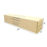 20PK 8X8X36" Shipping Boxes BF Cardboard Moving Storage FOL Bats Arts Tubes 8X8X36-20PK