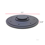 11X11X0.86" Rubber Cover Round Sealing Waterproof Black, Accept Custom Orders 93406226