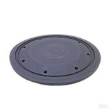 11X11X0.86" Rubber Cover Round Sealing Waterproof Black, Accept Custom Orders 93406226