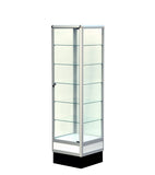 Aluminum wall showcase 20LX72HX20D frame shelf retail store display