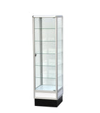 Aluminum wall showcase 20LX72HX20D frame shelf retail store display