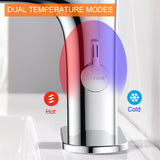 RUVIDA Touchless Bathroom Sink Faucets,Infrared Sensing,Chrome Sink Faucets FE121012CP